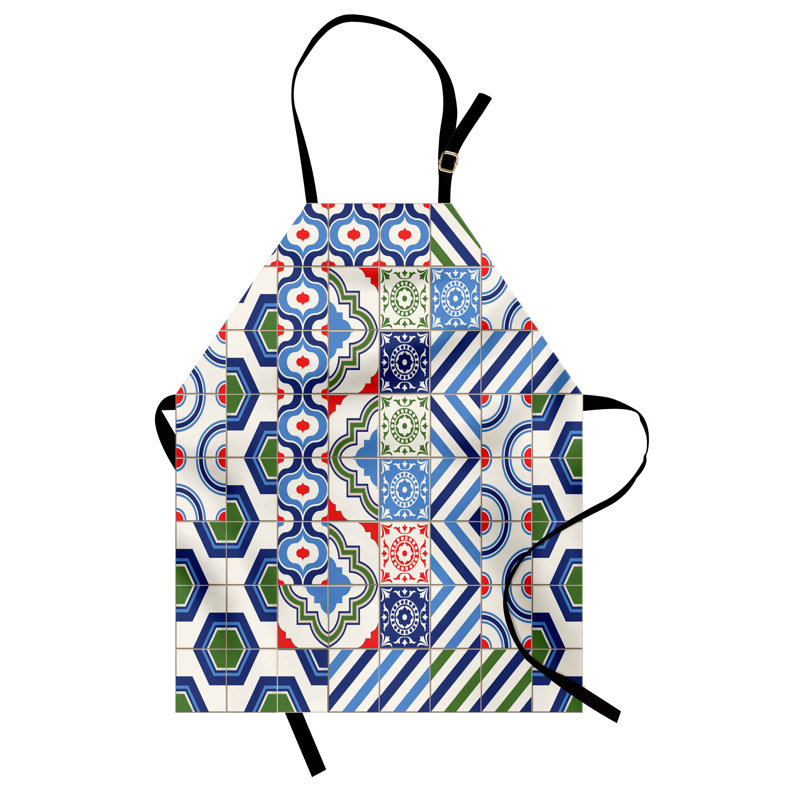 Multicolore, tablier à pois avec préparation et saveur unisexe