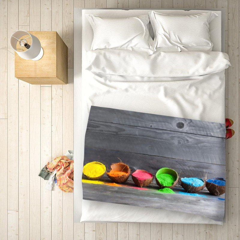 Orrwell Plain Weave / Muslin Throw Blanket