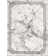 Gerde Marble Gray Abstract Pattern Flat-Pile Rug