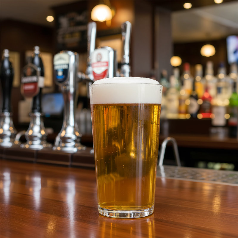 Argon Tableware Conical Pint Beer Glasses