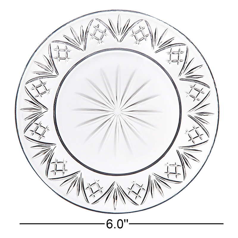 Dublin Crystal Appetizer Plate