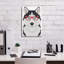 «Husky Porter Hipster Glasses 2» par Furbaby Affiliates, art mural sur toile-885897847