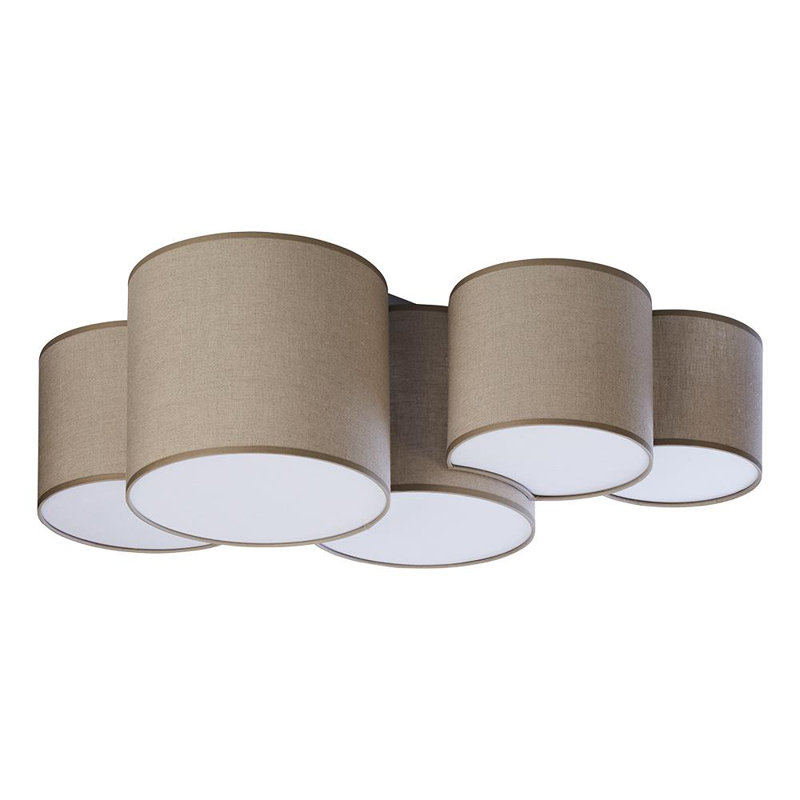 Maxstadt Flush Mount, Brown