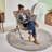 Reace Folding Papasan Accent Chair-40465167