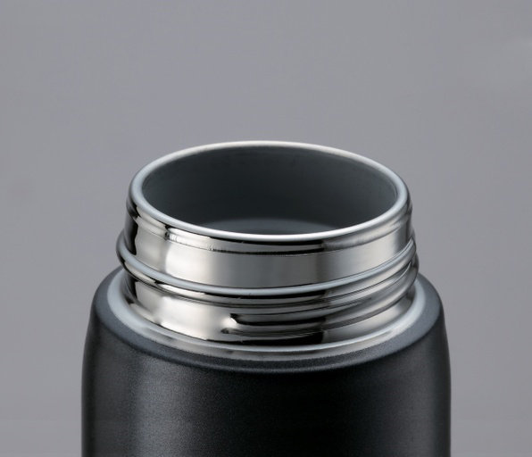 Tasse en acier inoxydable 12 oz / 0,36 L, Noir