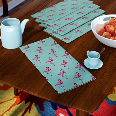 Ensemble de serviettes 4 pièces Josefien Flamingo