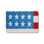 Tapis d'entrée texturé 24 po x 36 po Drapeau des États-Unis