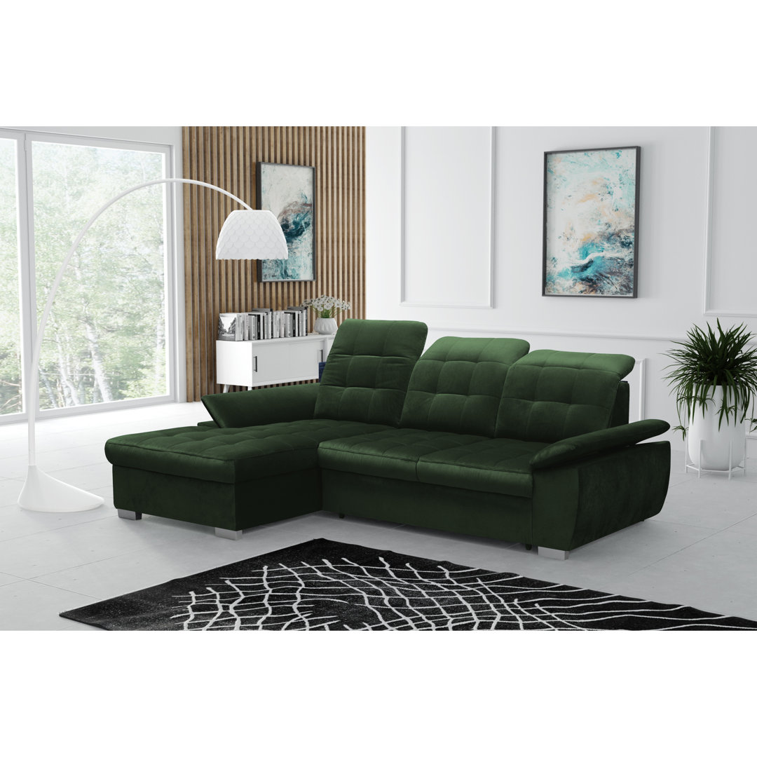 Ecksofa Bonomo mit Bettfunktion