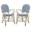 Chaise de patio empilable Androula