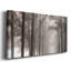 Misty Road - Toile tendue avec châssis - Prêt à accrocher-627220231