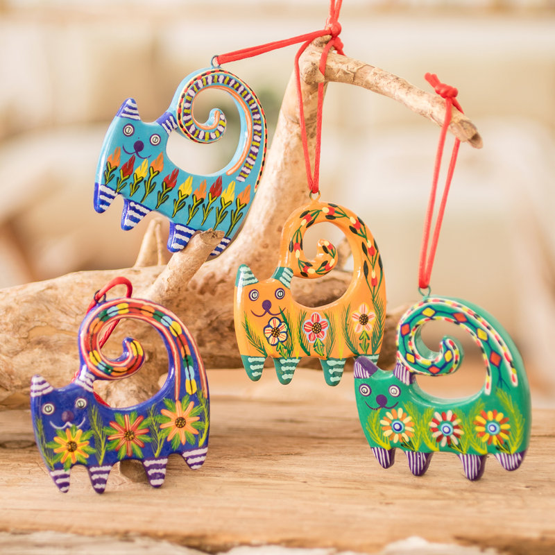 3.1'' Animals Lighted Hanging Figurine Ornament