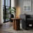 Natural Wood Round Side Table for Home Decor - Modern Sculptural Accent Table for Living Room, Bedroom, Functional Narrow End Table Design - 18"-719150271