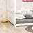Bloomhouse Canopy Frame Floor Bed with Guardrails-115684287-115684290