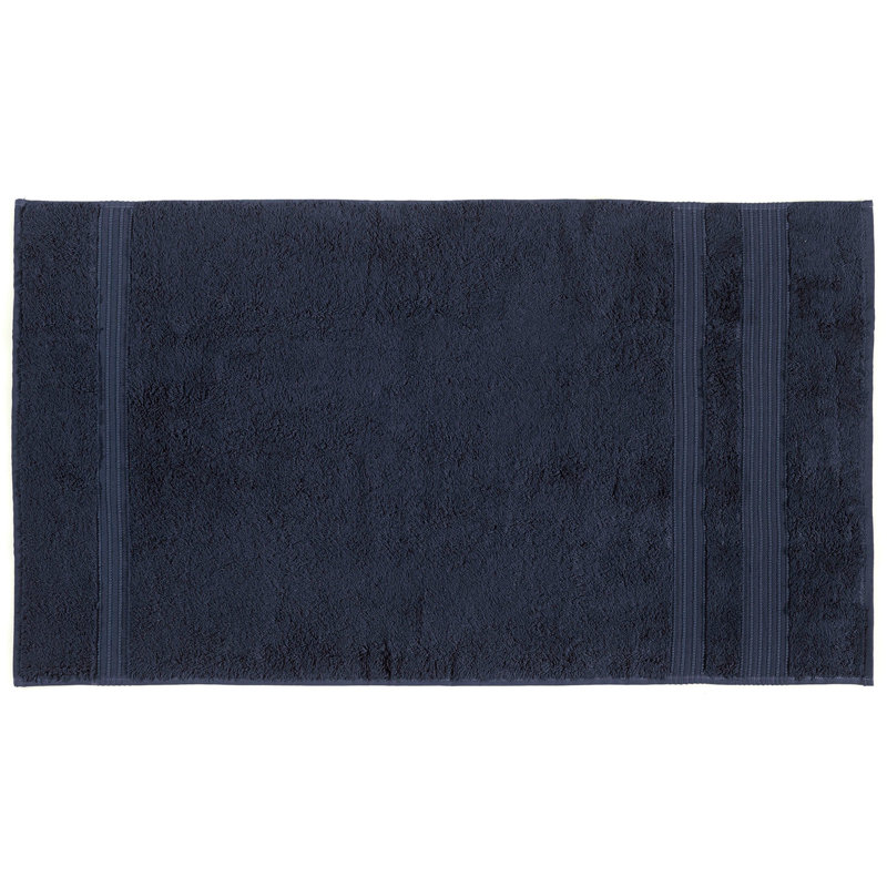Plush Bath Towel, Dark Blue