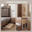 MDF Steel Computer Desk
