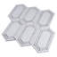 Natural Carrara 4" x 7" Marble Mosaic Wall Tile