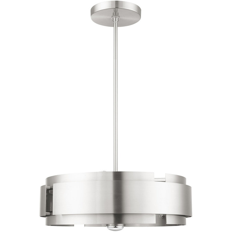 Lustre tambour classique à 5 lumières Brundon
