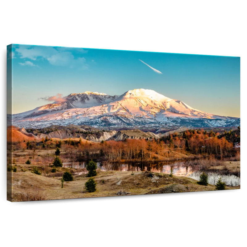 Alvord Mount St Helens Golden Glow, H 24 po x l 36 po