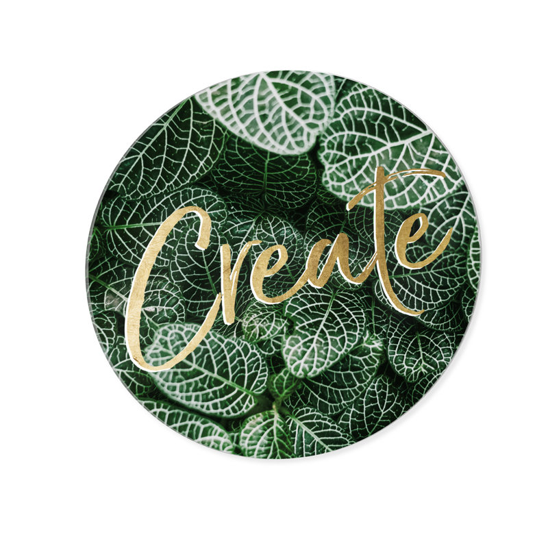 Create Jungle Circle Print
