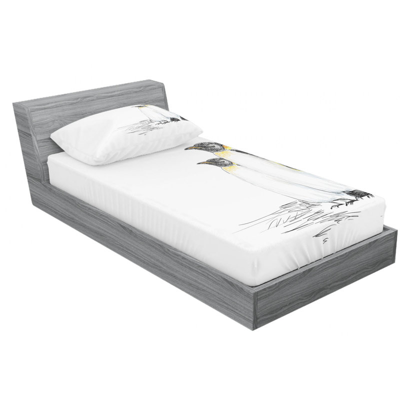 Microfiber Sheet Set, Twin XL Sheet Set + Fitted Sheet + 1 Pillowcase