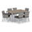 Travira Rectangular Tekwood Outdoor Dining Table-798442221-798442225