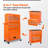 8-Drawer Tool Storage Cabinet (Yellow)