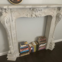 One Allium Way® Sarvis Resin Fireplace Surround u0026 Reviews - Wayfair Canada