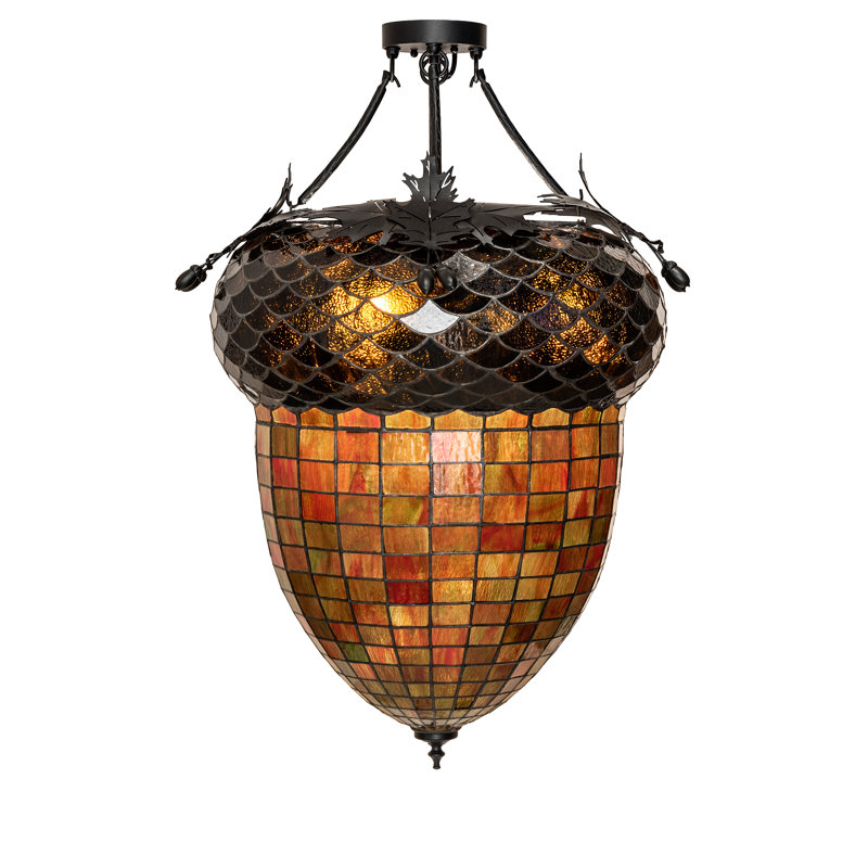 3 - Light Semi Flush Mount
