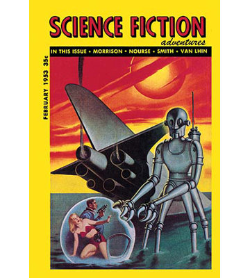 " Science Fiction Adventures, February 1953 "