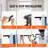 Steel Adjustable Double Curtain Rod-100513372