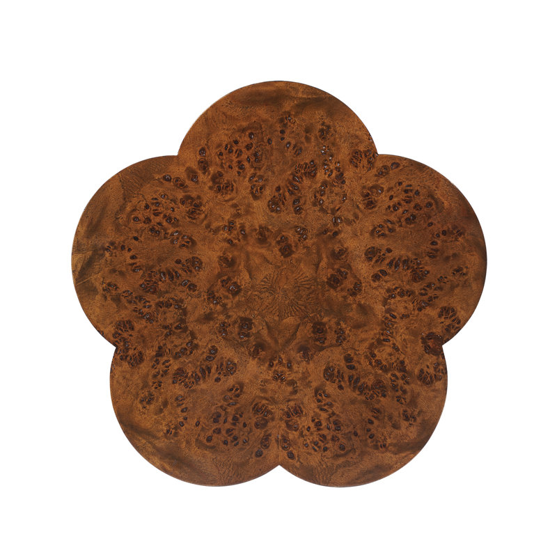 Callie Accent Table, Tuscan Olive Burl