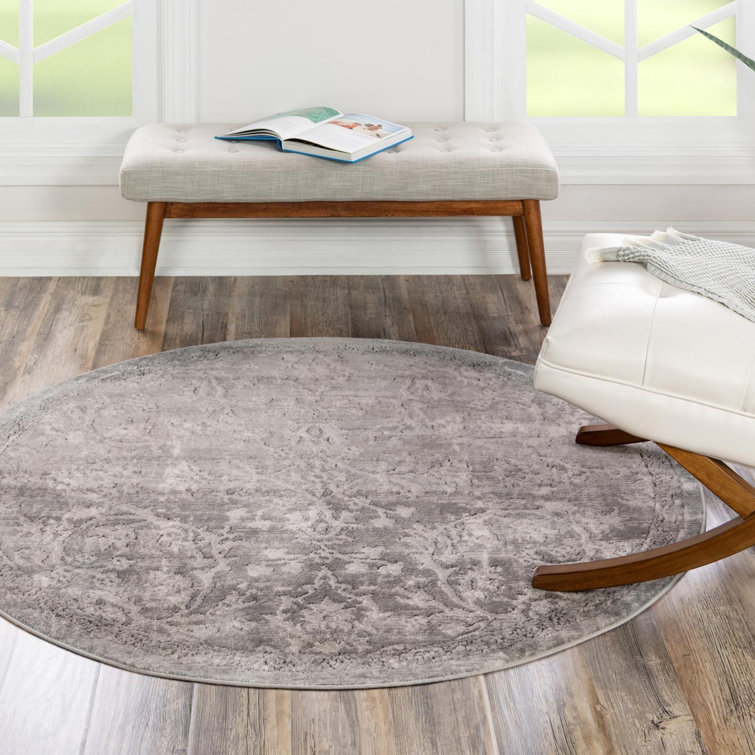 Tapis gris Hidekazu