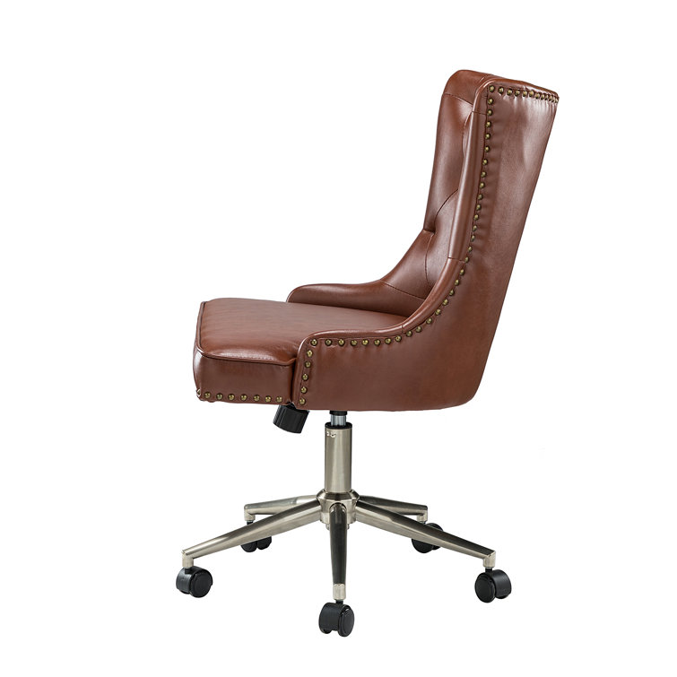 Luka Upholstered Swivel Desk Chair