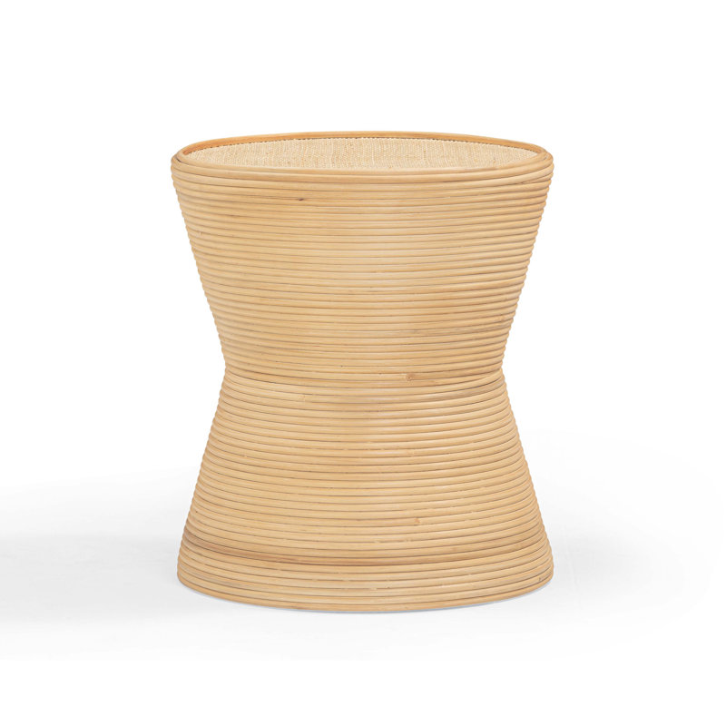 Natural Rattan Side Table