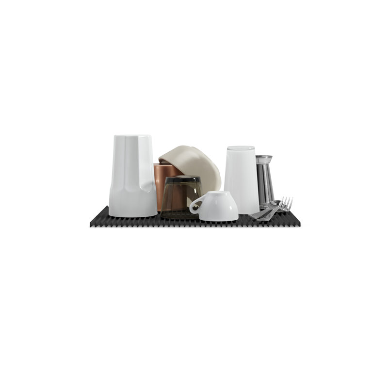 Flexible Kitchen Mat, Charcoal