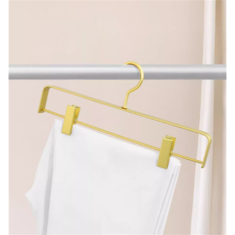 Aluminum Alloy Pants Hanger with Clips, 5