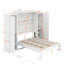 Lit escamotable avec armoire et tablette Murphy-1906145466