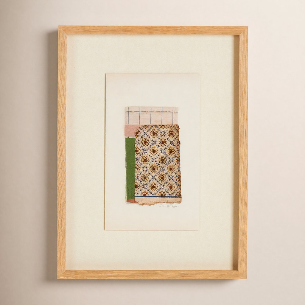 "Fleur Jaune" by Shaina Page, 40" H x 30" W x 3" D
