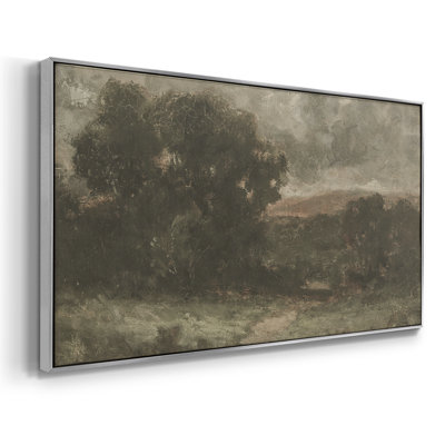 Série paysage - DCCCL XXXVI - Toile tendue avec châssis encadré - Prêt à être accroché