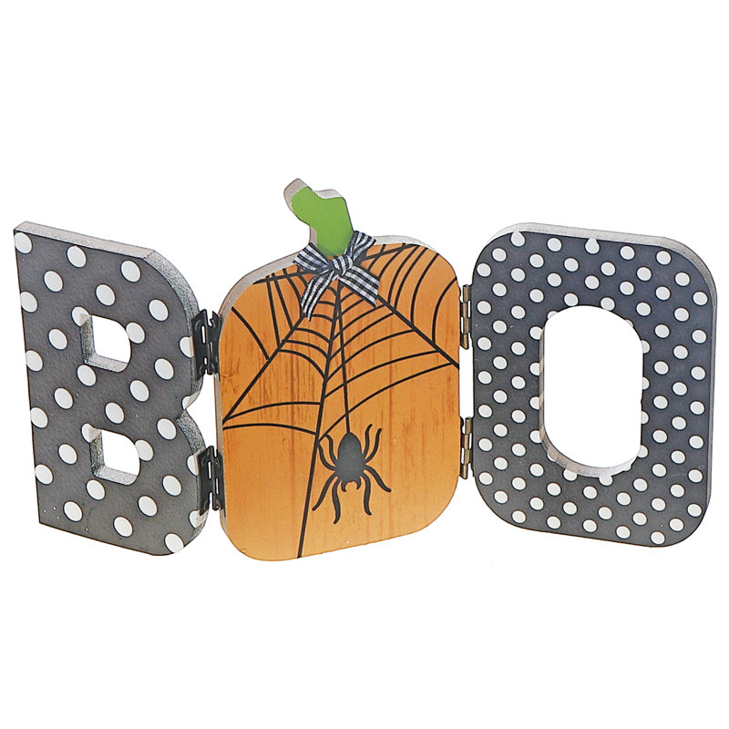 Enseigne de table pliante en bois Boo