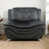 Black Faux Leather