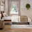  Jeinny Solid Wood Platform Bed with Matching Footboard-93820000-93819998