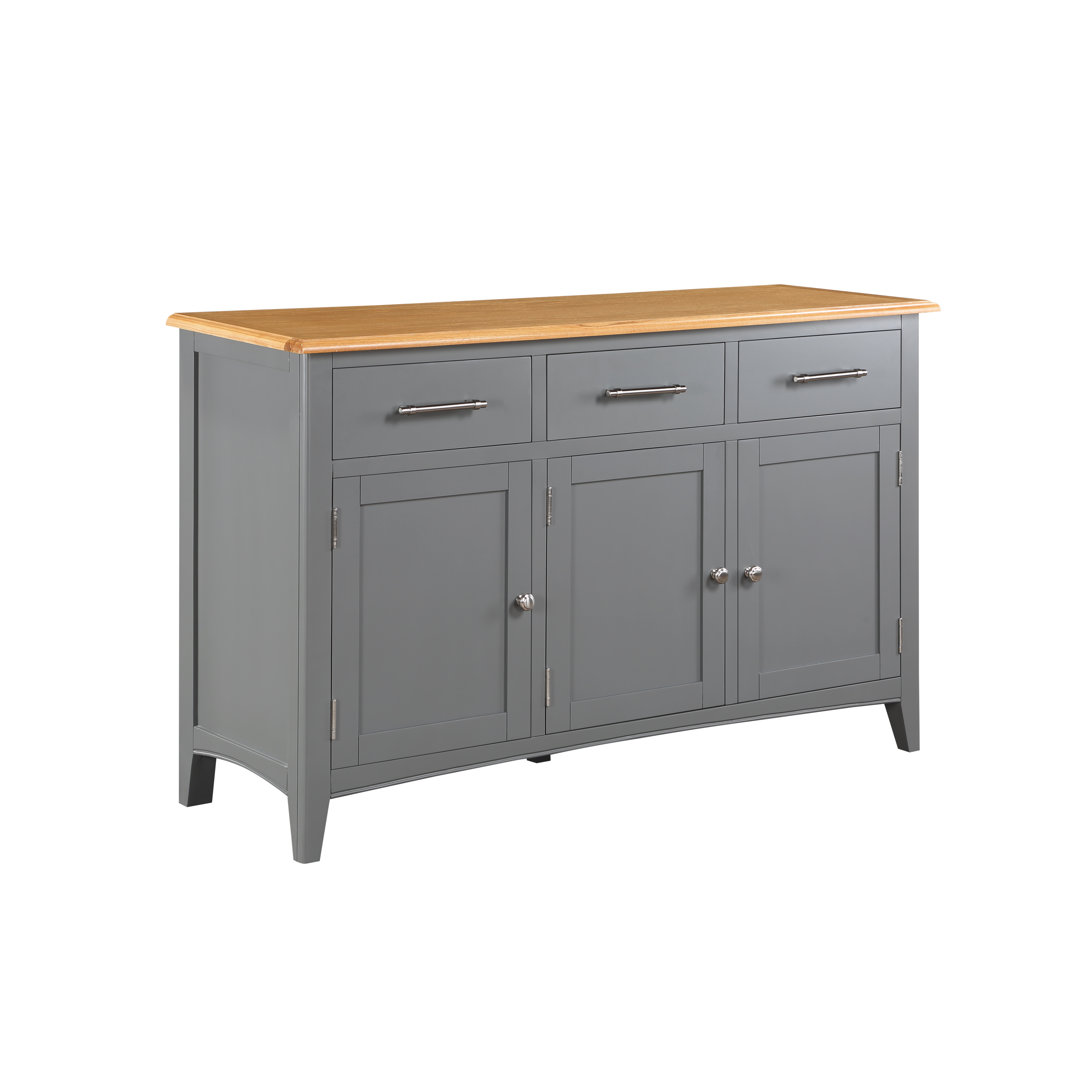 Sideboard Havana aus Massivholz 140 cm