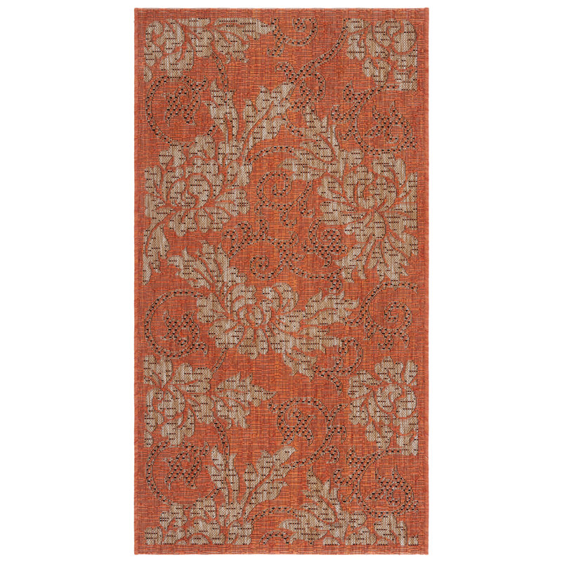 Marpain Performance Floral Indoor/Outdoor Area Rug, Rectangle 2'7" x 5'