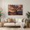 «Southwestern Plants Mesquite Tree», art mural en métal brun 168