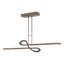 Switchback Kitchen Island Geometric LED Pendant-857044483