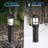 Magnifique Bronze Low Voltage Integrated LED Pathway Light Pack