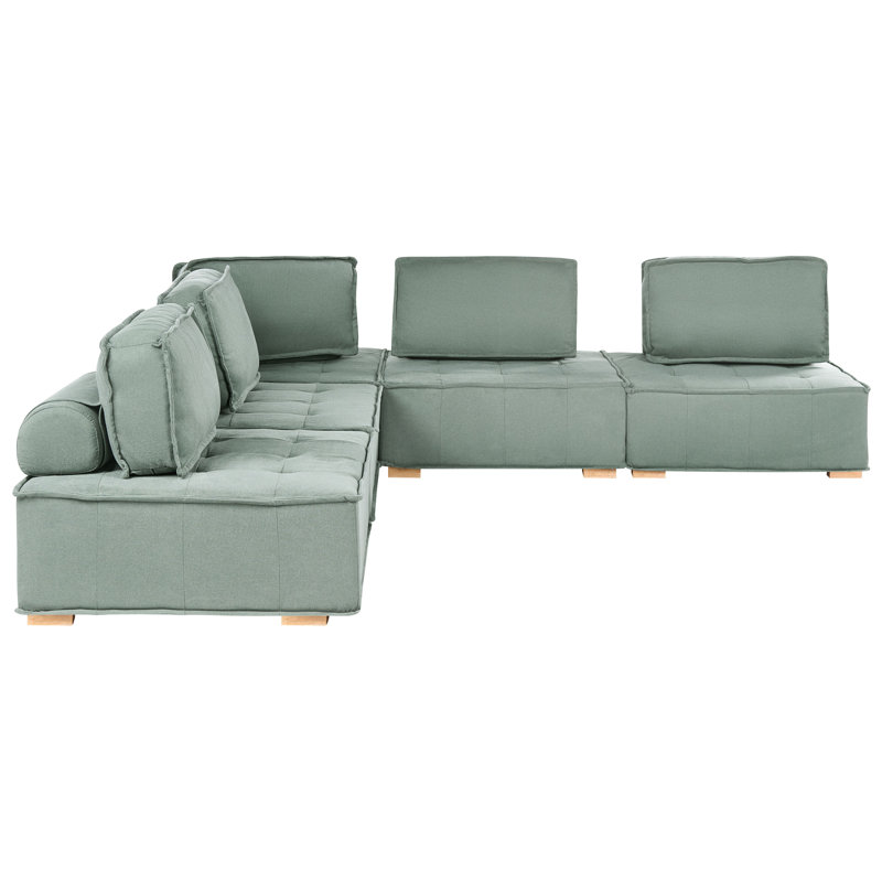 TIBRO Sectional, Right Hand Facing, Light Green