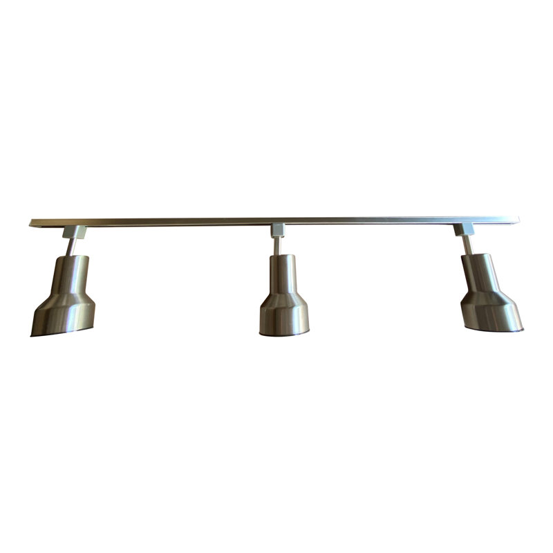 Ensemble de rail d'éclairage 3 lumières 48 "48"