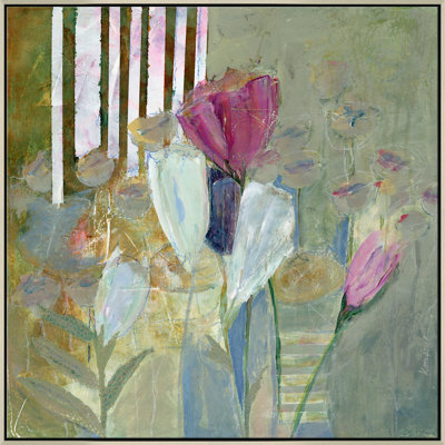 Pivoines et tulipes par Jill Krasner